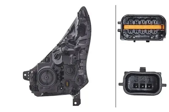 Hauptscheinwerfer 12 V rechts HELLA 1LE 011 410-441 Bild Hauptscheinwerfer 12 V rechts HELLA 1LE 011 410-441