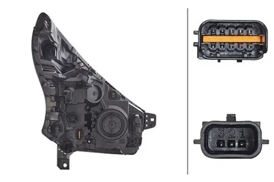 Hauptscheinwerfer 12 V links HELLA 1LE 011 565-171 Bild Hauptscheinwerfer 12 V links HELLA 1LE 011 565-171