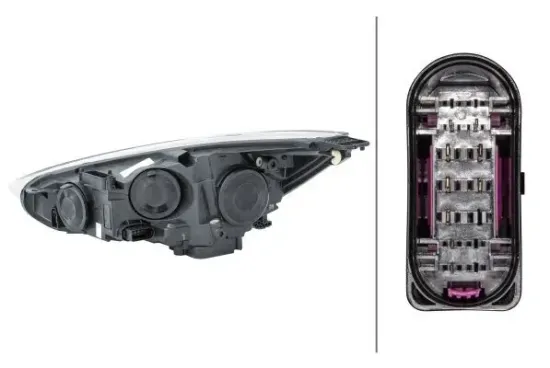 Hauptscheinwerfer rechts HELLA 1LE 354 827-041 Bild Hauptscheinwerfer rechts HELLA 1LE 354 827-041