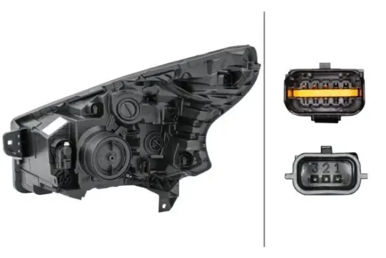 Hauptscheinwerfer 12 V rechts HELLA 1LE 011 565-141 Bild Hauptscheinwerfer 12 V rechts HELLA 1LE 011 565-141