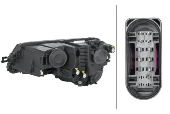 Hauptscheinwerfer 12 V rechts HELLA 1LG 354 855-081 Bild Hauptscheinwerfer 12 V rechts HELLA 1LG 354 855-081