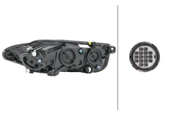 Hauptscheinwerfer links HELLA 1LH 011 811-131 Bild Hauptscheinwerfer links HELLA 1LH 011 811-131