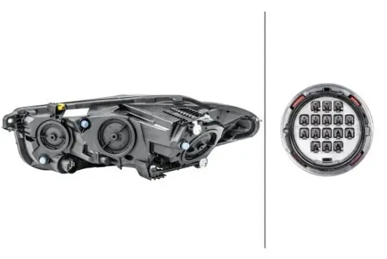 Hauptscheinwerfer rechts HELLA 1LH 011 811-141 Bild Hauptscheinwerfer rechts HELLA 1LH 011 811-141