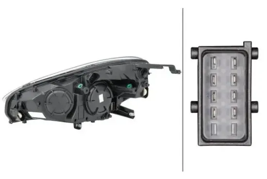 Hauptscheinwerfer 12 V rechts HELLA 1LH 354 811-041 Bild Hauptscheinwerfer 12 V rechts HELLA 1LH 354 811-041