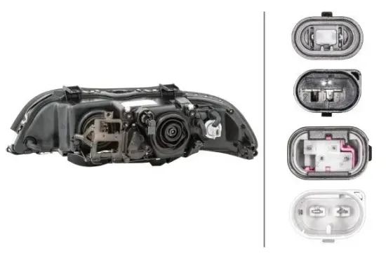 Hauptscheinwerfer 12 V rechts HELLA 1LL 008 052-601 Bild Hauptscheinwerfer 12 V rechts HELLA 1LL 008 052-601