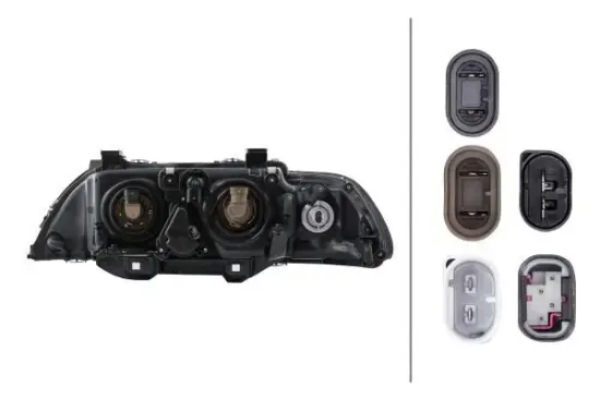 Hauptscheinwerfer 12 V rechts HELLA 1LL 008 053-601 Bild Hauptscheinwerfer 12 V rechts HELLA 1LL 008 053-601