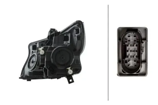Hauptscheinwerfer 12 V rechts HELLA 1LL 011 284-901 Bild Hauptscheinwerfer 12 V rechts HELLA 1LL 011 284-901