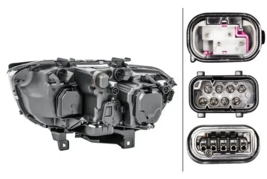 Hauptscheinwerfer 12 V rechts HELLA 1LL 158 086-011 Bild Hauptscheinwerfer 12 V rechts HELLA 1LL 158 086-011