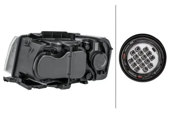 Hauptscheinwerfer 12 V rechts HELLA 1LL 354 813-081 Bild Hauptscheinwerfer 12 V rechts HELLA 1LL 354 813-081