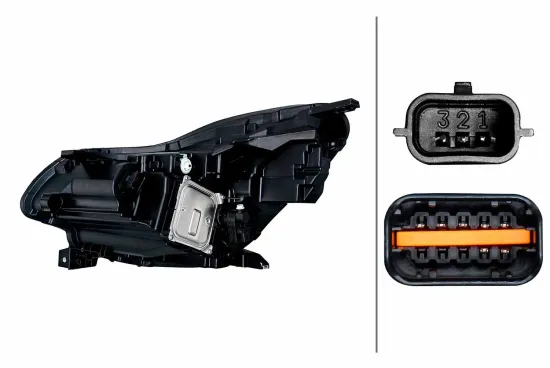 Hauptscheinwerfer 12 V rechts HELLA 1LX 013 930-641 Bild Hauptscheinwerfer 12 V rechts HELLA 1LX 013 930-641