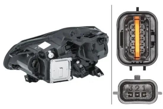 Hauptscheinwerfer rechts HELLA 1LX 013 930-841 Bild Hauptscheinwerfer rechts HELLA 1LX 013 930-841