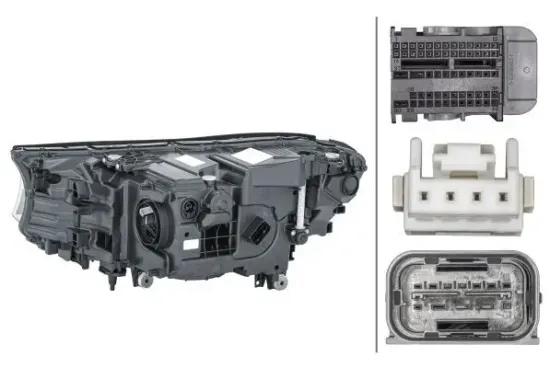 Hauptscheinwerfer 12 V rechts HELLA 1LX 354 854-081 Bild Hauptscheinwerfer 12 V rechts HELLA 1LX 354 854-081