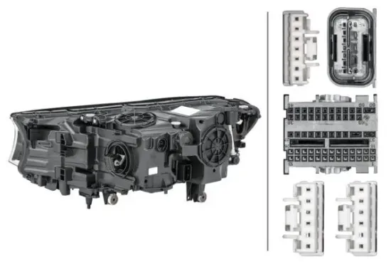 Hauptscheinwerfer 12 V rechts HELLA 1LX 354 854-141 Bild Hauptscheinwerfer 12 V rechts HELLA 1LX 354 854-141