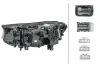 Hauptscheinwerfer 12 V rechts HELLA 1LX 354 854-201 Bild Hauptscheinwerfer 12 V rechts HELLA 1LX 354 854-201