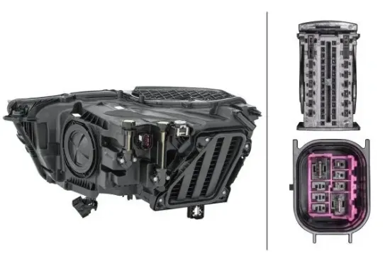 Hauptscheinwerfer 12 V rechts HELLA 1LX 354 870-101 Bild Hauptscheinwerfer 12 V rechts HELLA 1LX 354 870-101