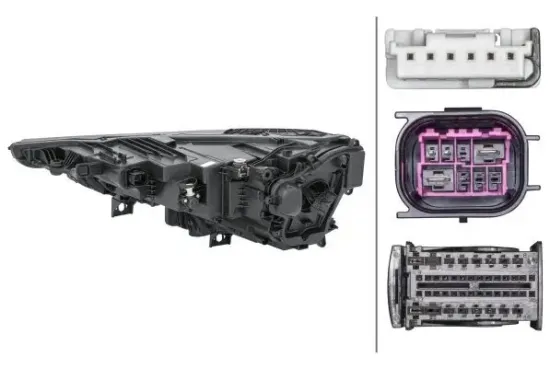 Hauptscheinwerfer 12 V rechts HELLA 1LX 354 871-041 Bild Hauptscheinwerfer 12 V rechts HELLA 1LX 354 871-041