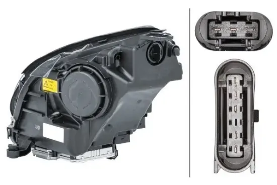 Hauptscheinwerfer 12 V rechts HELLA 1ZL 263 037-321 Bild Hauptscheinwerfer 12 V rechts HELLA 1ZL 263 037-321