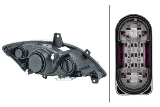 Hauptscheinwerfer 12 V links HELLA 1ZS 009 627-311 Bild Hauptscheinwerfer 12 V links HELLA 1ZS 009 627-311