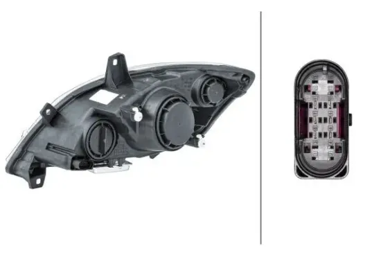 Hauptscheinwerfer 12 V rechts HELLA 1ZS 009 627-321 Bild Hauptscheinwerfer 12 V rechts HELLA 1ZS 009 627-321