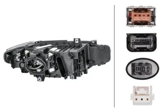 Hauptscheinwerfer 12 V links HELLA 1ZS 354 983-211 Bild Hauptscheinwerfer 12 V links HELLA 1ZS 354 983-211