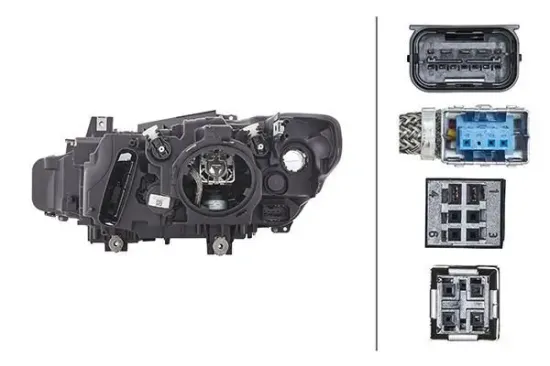 Hauptscheinwerfer 12 V rechts HELLA 1ZS 354 983-221 Bild Hauptscheinwerfer 12 V rechts HELLA 1ZS 354 983-221