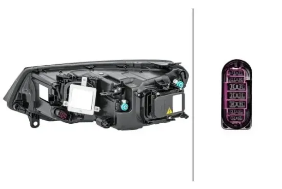 Hauptscheinwerfer 12 V rechts HELLA 1ZT 010 328-021 Bild Hauptscheinwerfer 12 V rechts HELLA 1ZT 010 328-021