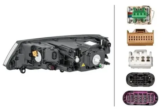 Hauptscheinwerfer rechts HELLA 1ZT 011 937-521 Bild Hauptscheinwerfer rechts HELLA 1ZT 011 937-521