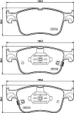 Bremsbelagsatz, Scheibenbremse HELLA 8DB 355 039-421