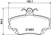Bremsbelagsatz, Scheibenbremse HELLA 8DB 355 012-671 Bild Bremsbelagsatz, Scheibenbremse HELLA 8DB 355 012-671