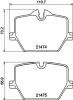 Bremsbelagsatz, Scheibenbremse HELLA 8DB 355 040-601