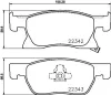 Bremsbelagsatz, Scheibenbremse HELLA 8DB 355 024-771 Bild Bremsbelagsatz, Scheibenbremse HELLA 8DB 355 024-771