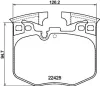 Bremsbelagsatz, Scheibenbremse HELLA 8DB 355 025-951 Bild Bremsbelagsatz, Scheibenbremse HELLA 8DB 355 025-951