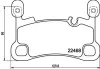 Bremsbelagsatz, Scheibenbremse HELLA 8DB 355 039-111