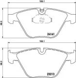 Bremsbelagsatz, Scheibenbremse HELLA 8DB 355 015-601