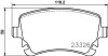 Bremsbelagsatz, Scheibenbremse HELLA 8DB 355 024-961 Bild Bremsbelagsatz, Scheibenbremse HELLA 8DB 355 024-961