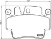 Bremsbelagsatz, Scheibenbremse HELLA 8DB 355 009-281 Bild Bremsbelagsatz, Scheibenbremse HELLA 8DB 355 009-281