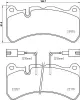 Bremsbelagsatz, Scheibenbremse HELLA 8DB 355 036-481