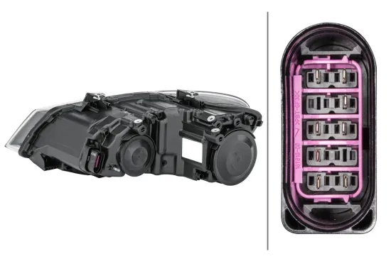 Hauptscheinwerfer 12 V rechts HELLA 1EE 247 051-021 Bild Hauptscheinwerfer 12 V rechts HELLA 1EE 247 051-021