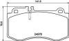 Bremsbelagsatz, Scheibenbremse HELLA 8DB 355 014-821 Bild Bremsbelagsatz, Scheibenbremse HELLA 8DB 355 014-821