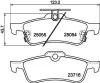 Bremsbelagsatz, Scheibenbremse HELLA 8DB 355 020-501 Bild Bremsbelagsatz, Scheibenbremse HELLA 8DB 355 020-501