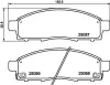 Bremsbelagsatz, Scheibenbremse HELLA 8DB 355 015-321 Bild Bremsbelagsatz, Scheibenbremse HELLA 8DB 355 015-321