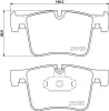 Bremsbelagsatz, Scheibenbremse HELLA 8DB 355 015-781 Bild Bremsbelagsatz, Scheibenbremse HELLA 8DB 355 015-781