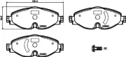 Bremsbelagsatz, Scheibenbremse HELLA 8DB 355 023-171