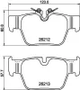 Bremsbelagsatz, Scheibenbremse HELLA 8DB 355 040-581