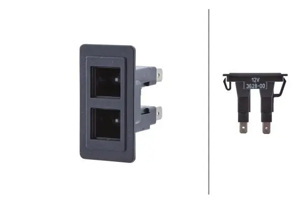 Kontrollleuchte 12 V HELLA 2AA 713 628-001