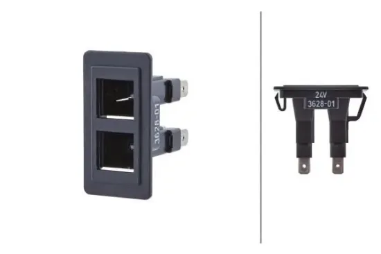 Kontrollleuchte 24 V HELLA 2AA 713 628-011 Bild Kontrollleuchte 24 V HELLA 2AA 713 628-011