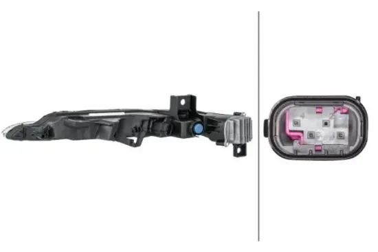 Blinkleuchte vorne rechts HELLA 2BE 012 170-021 Bild Blinkleuchte vorne rechts HELLA 2BE 012 170-021