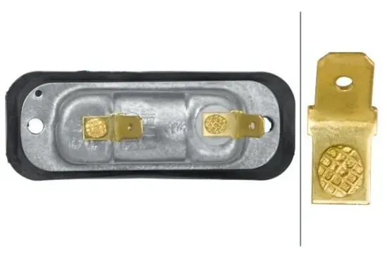 Kennzeichenleuchte 12 V links rechts außen HELLA 2KA 001 378-207 Bild Kennzeichenleuchte 12 V links rechts außen HELLA 2KA 001 378-207