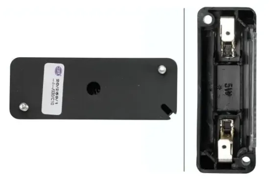 Kennzeichenleuchte 12 V 24 V links rechts HELLA 2KA 003 168-021 Bild Kennzeichenleuchte 12 V 24 V links rechts HELLA 2KA 003 168-021