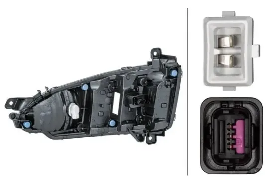 Tagfahrleuchte rechts HELLA 2PT 010 945-021 Bild Tagfahrleuchte rechts HELLA 2PT 010 945-021